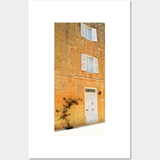 Single Ivy Stem. Mdina, Malta Posters and Art